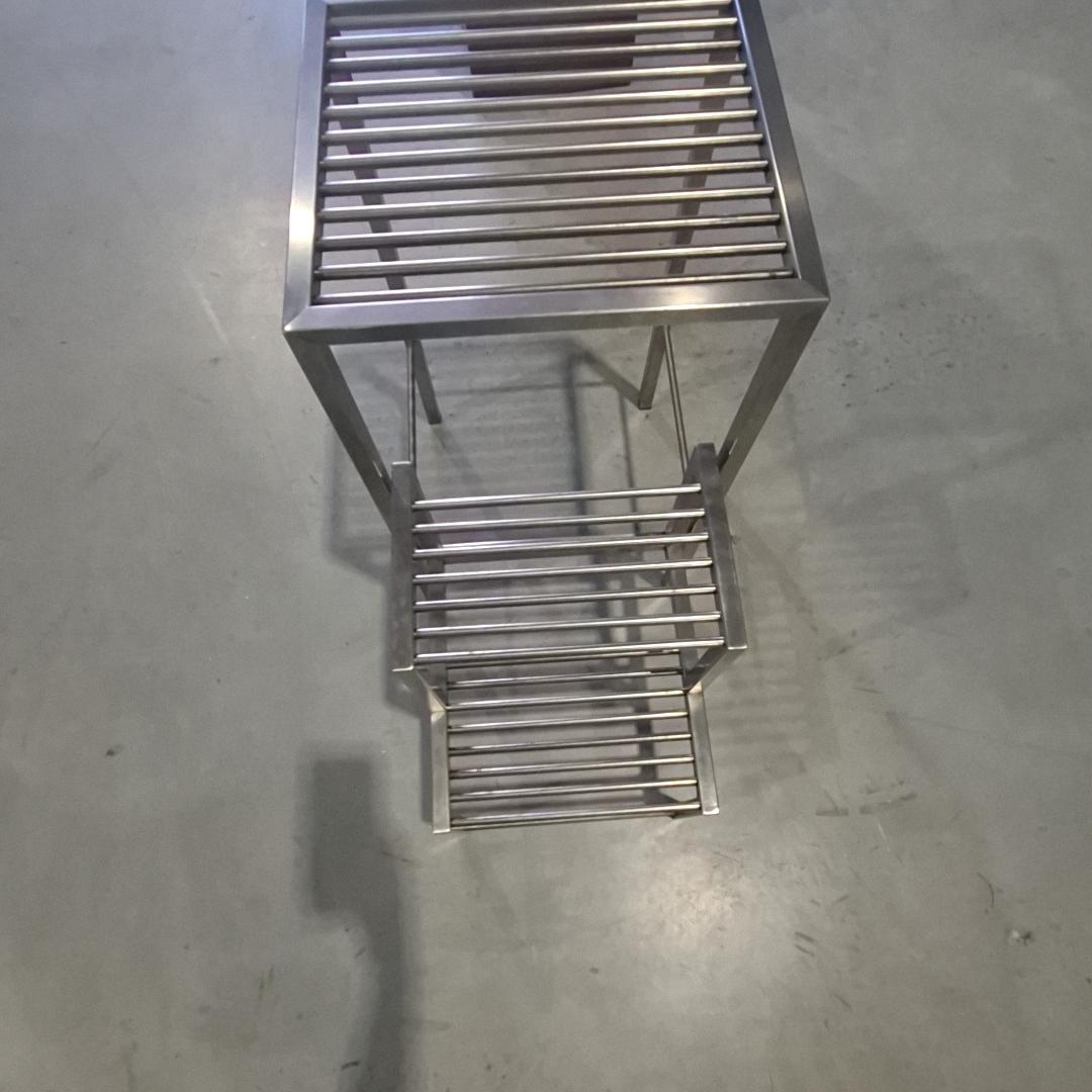 Stainless Steel Step Stool Set