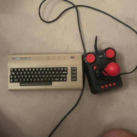 Commodore 64 with Joystick