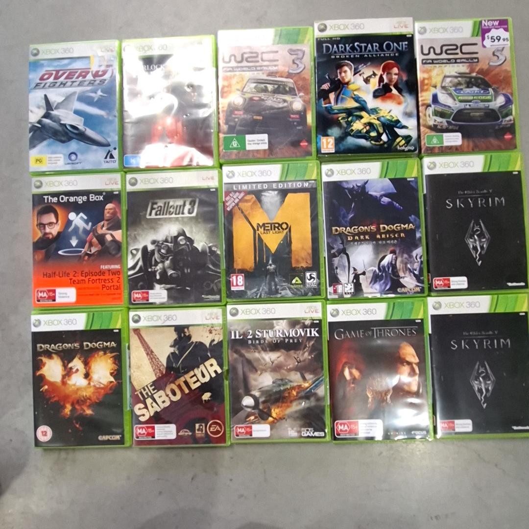 Xbox 360 Game Collection