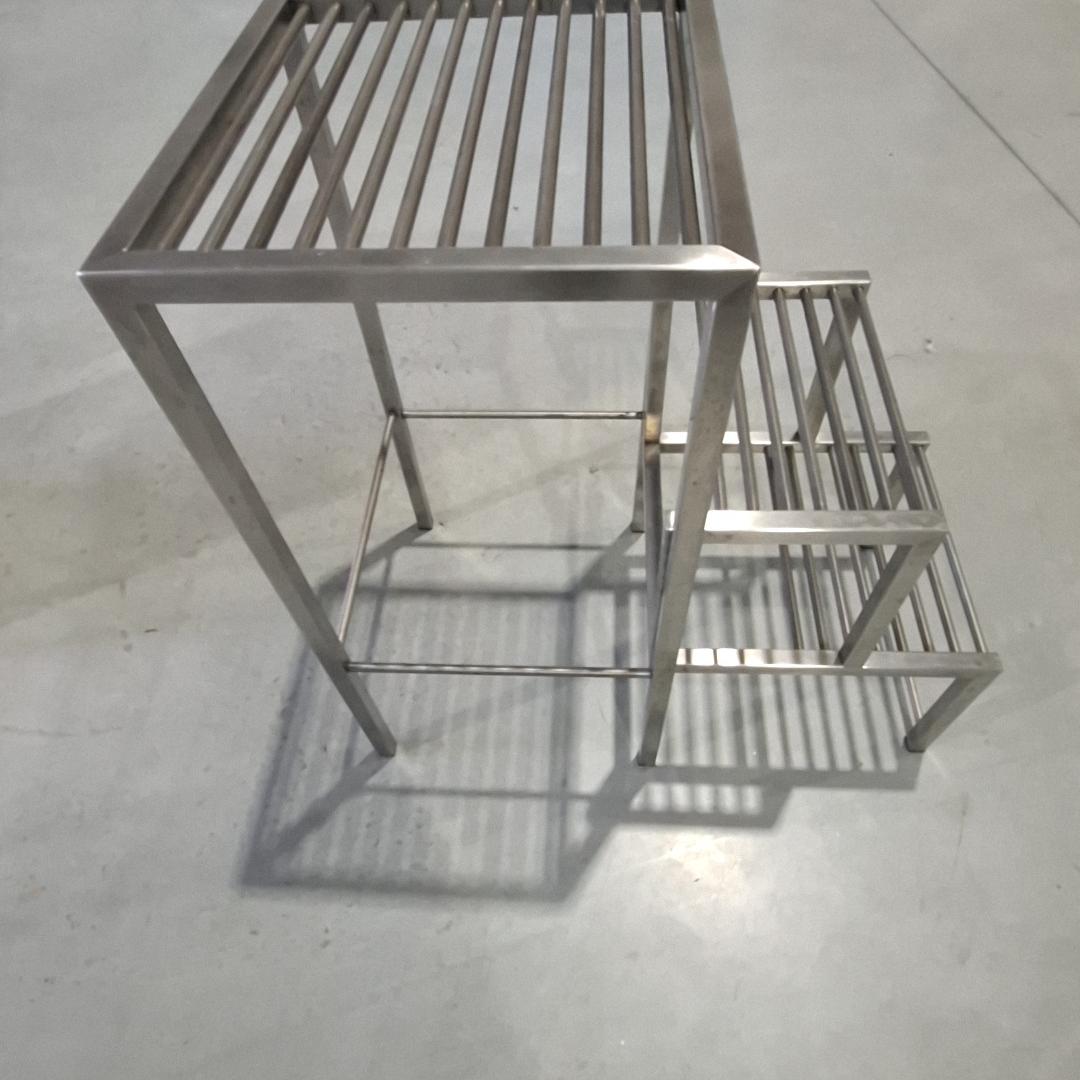 Stainless Steel Step Stool Set