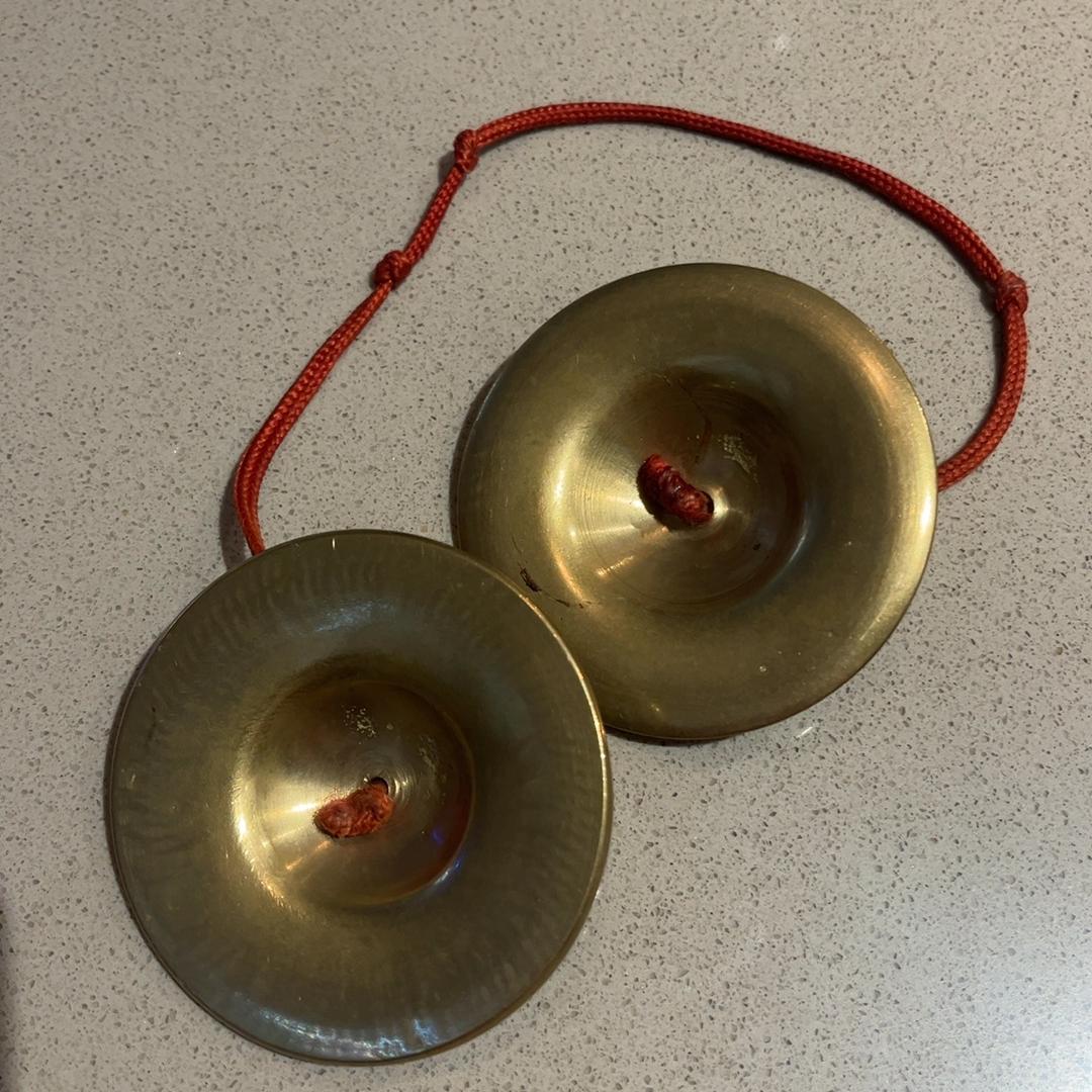 Vintage Brass Finger Cymbals