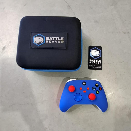 Battle Beaver Custom Controller with Carry Case